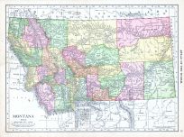 Montana, World Atlas 1913